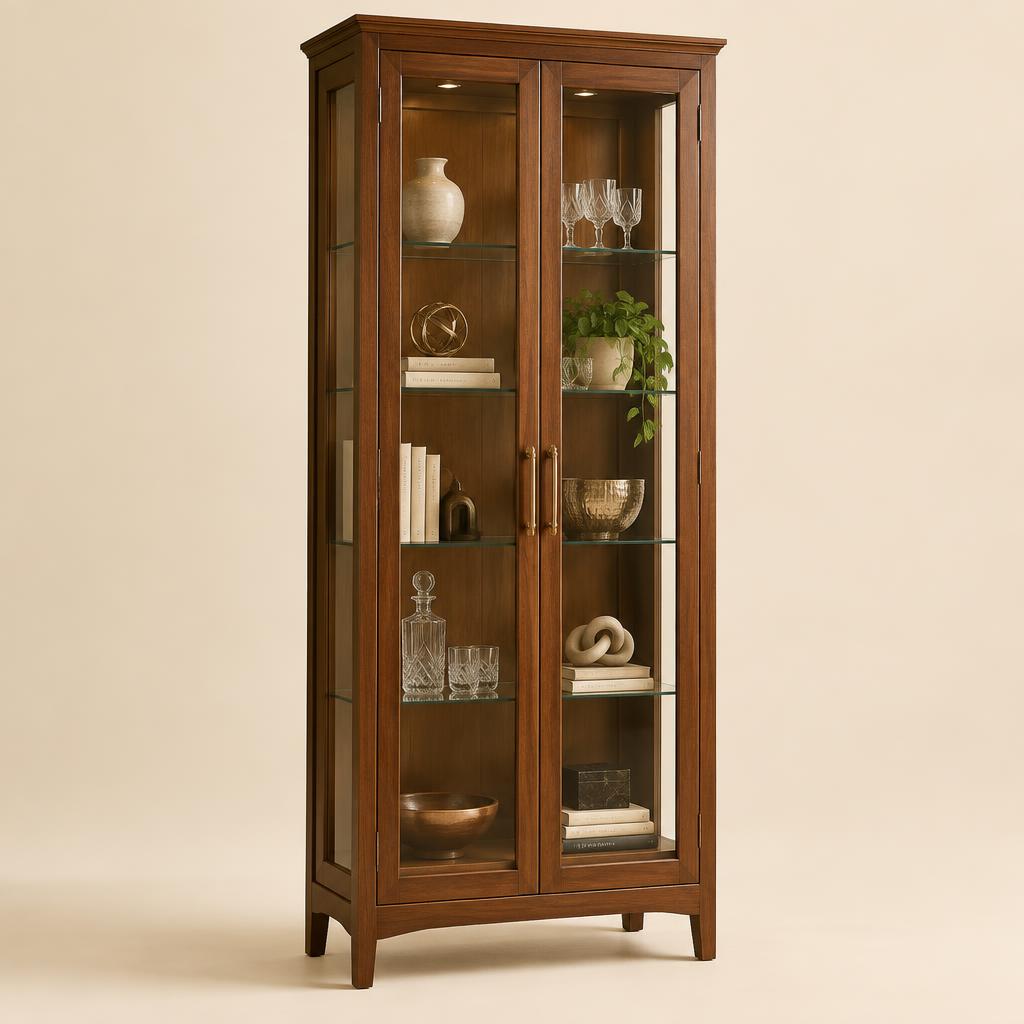 Vitrina puerta larga 2 puertas